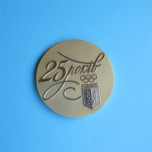 Designa din egen tomma zinklegering 3D Gold Award Custom Metal Sport Medal