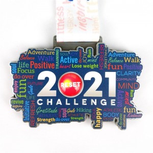 Högkvalitativ anpassad designkonstellation Metal Medal Awards Guldmedalj