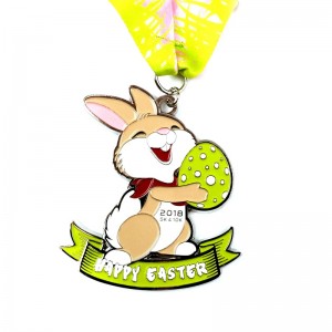 Festliga gåvor Anpassade medaljer Easter Bunny&Easter Egg MedalS