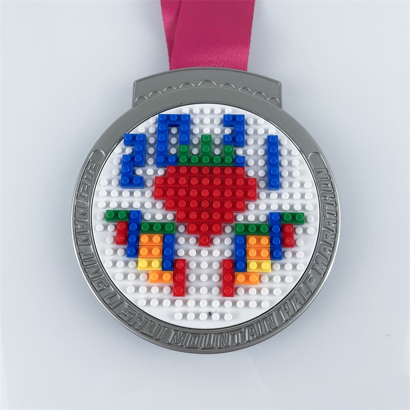 Sportmedaljer och band för simning av volleybollgymnastik