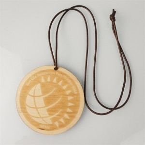 Sportmedaljer och band tilldelar trämetall medalje