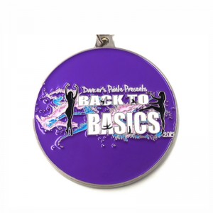 Zinklegering Die Casting Medal Custom Medal Emamel Gymnastics Medal