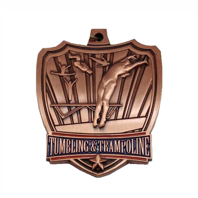 Gag Metal Medallion Casting Medal för rytmisk gymnastik