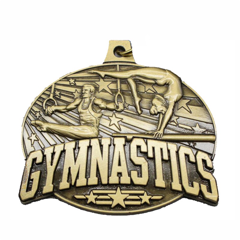 Gag Metal Medallion Casting Medal för rytmisk gymnastik