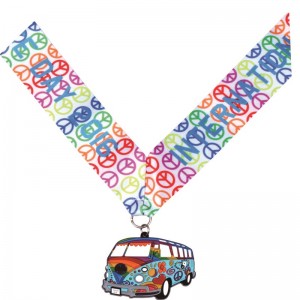 Fabrik grossist special design diecast medaljer donut medalj